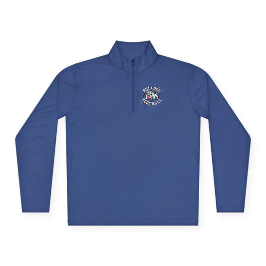Bulldog Football Quarter-Zip Pullover