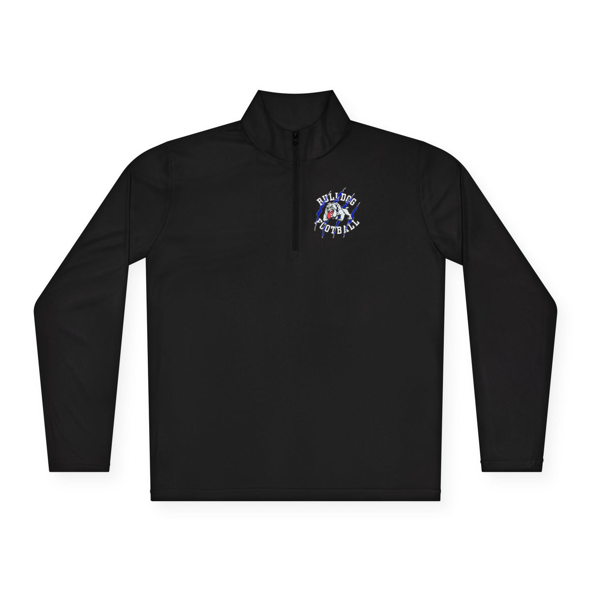 Bulldog Football Quarter-Zip Pullover