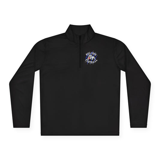 Bulldog Football Quarter-Zip Pullover