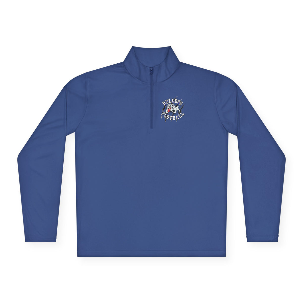 Bulldog Football Quarter-Zip Pullover